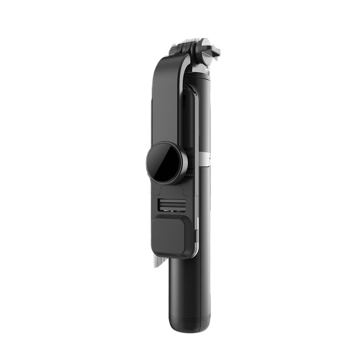 Adjustable selfie tripod with lights